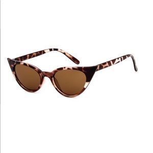Leopard cat eye glasses